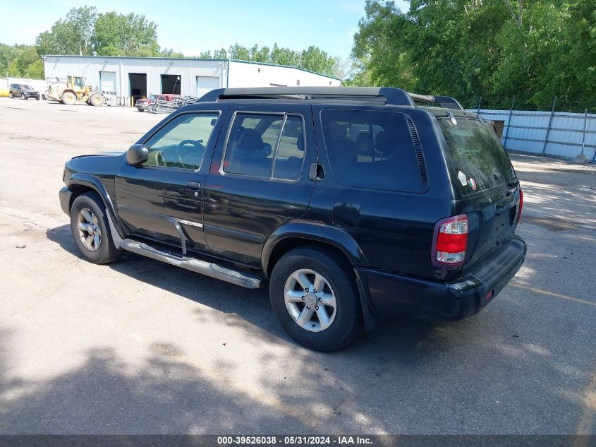 2003 Nissan Pathfinder Se VIN: JN8DR09Y53W823318 Lot: 39526038