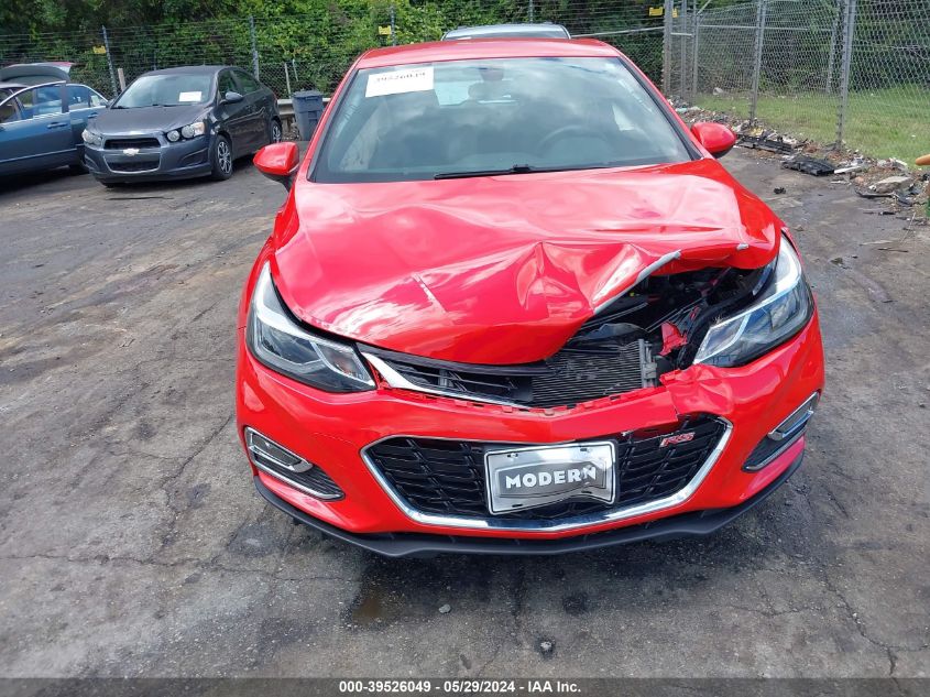 2017 Chevrolet Cruze Lt Auto VIN: 3G1BE6SM1HS575153 Lot: 39526049