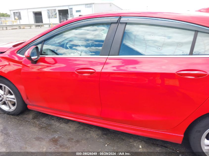 2017 Chevrolet Cruze Lt Auto VIN: 3G1BE6SM1HS575153 Lot: 39526049