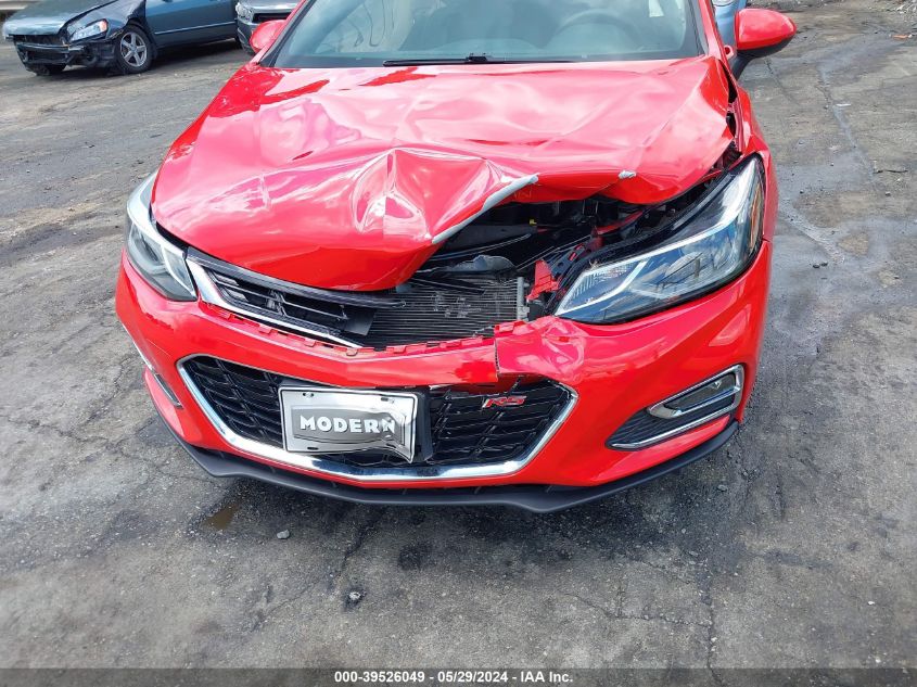 2017 Chevrolet Cruze Lt Auto VIN: 3G1BE6SM1HS575153 Lot: 39526049