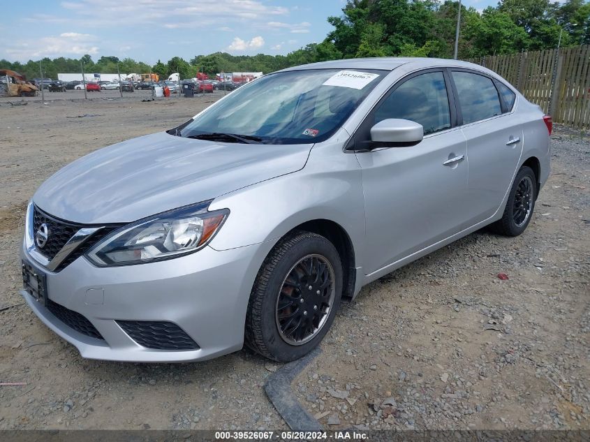 2017 Nissan Sentra Sv VIN: 3N1AB7AP7HL668124 Lot: 39526067