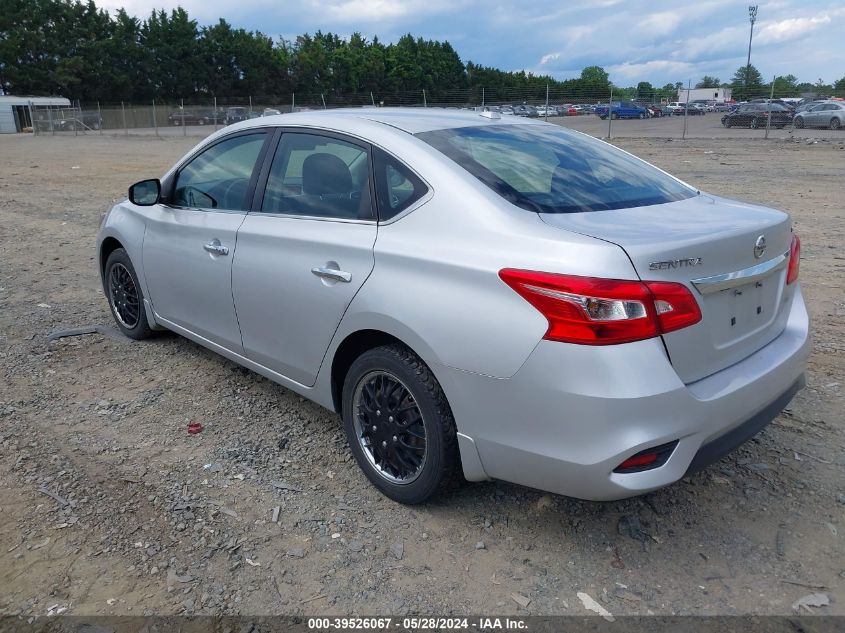 2017 Nissan Sentra Sv VIN: 3N1AB7AP7HL668124 Lot: 39526067