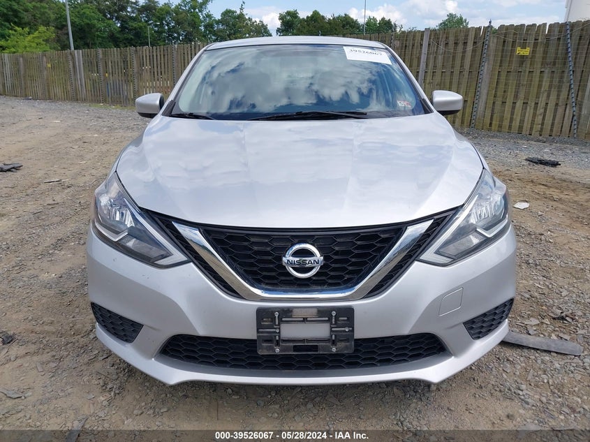 2017 Nissan Sentra Sv VIN: 3N1AB7AP7HL668124 Lot: 39526067
