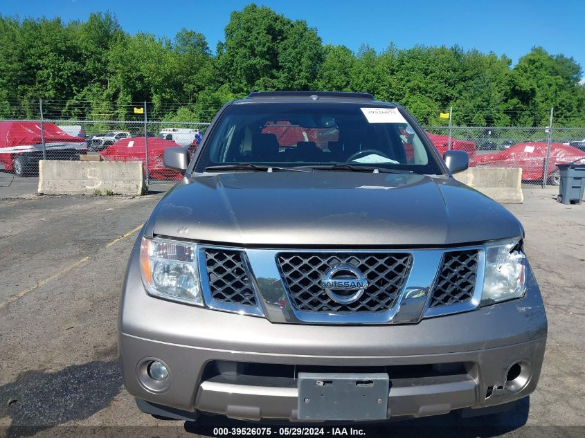 2006 Nissan Pathfinder Le VIN: 5N1AR18W66C640841 Lot: 39526075