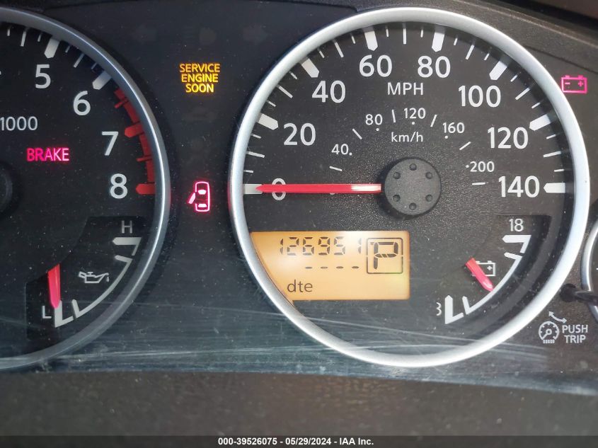 2006 Nissan Pathfinder Le VIN: 5N1AR18W66C640841 Lot: 39526075