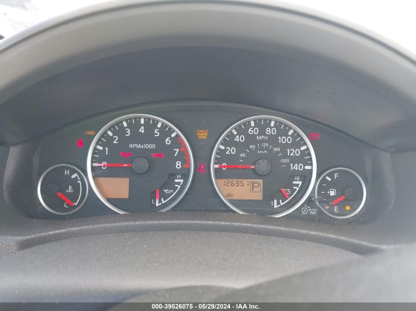 2006 Nissan Pathfinder Le VIN: 5N1AR18W66C640841 Lot: 39526075