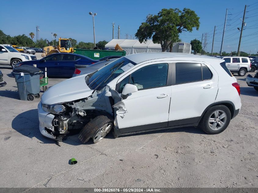 2020 Chevrolet Trax Fwd Ls VIN: KL7CJKSBXLB023750 Lot: 39526076