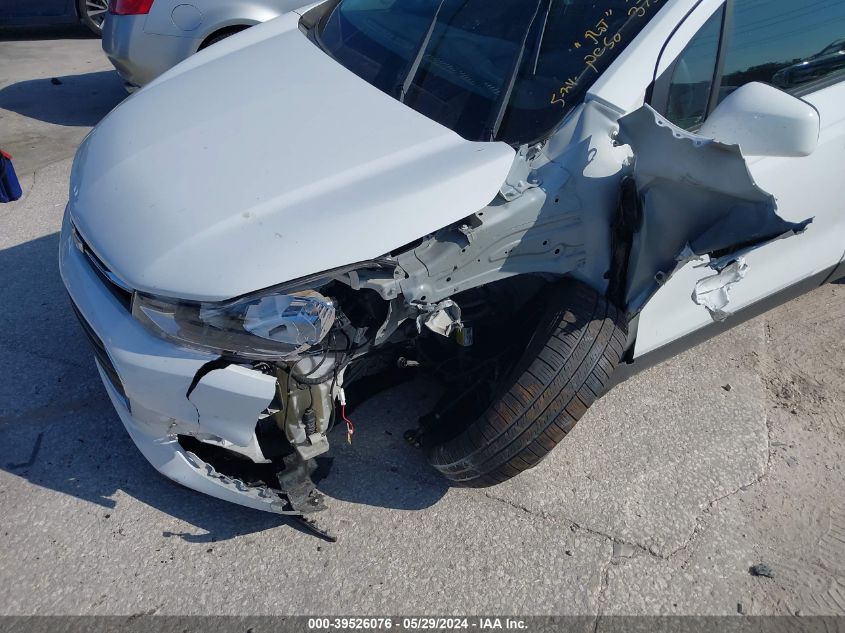 2020 Chevrolet Trax Fwd Ls VIN: KL7CJKSBXLB023750 Lot: 39526076