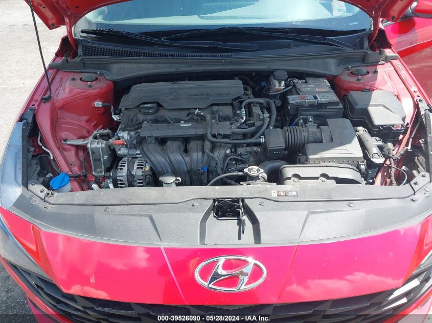 2022 Hyundai Elantra Sel VIN: 5NPLS4AG3NH079068 Lot: 39526090