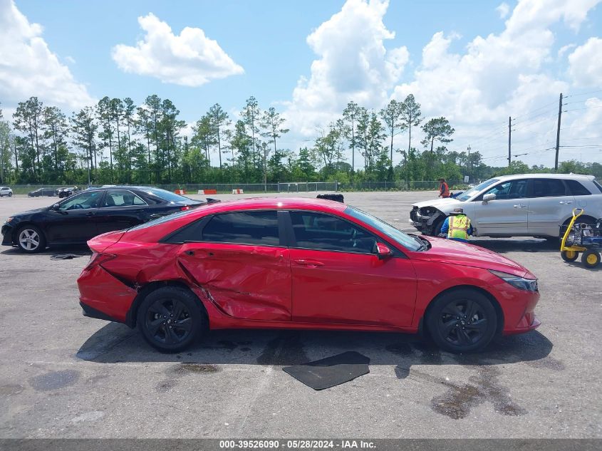 2022 Hyundai Elantra Sel VIN: 5NPLS4AG3NH079068 Lot: 39526090