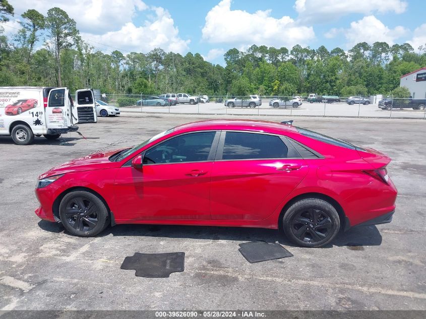 2022 Hyundai Elantra Sel VIN: 5NPLS4AG3NH079068 Lot: 39526090