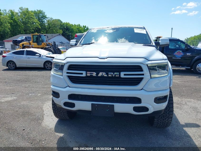 2021 Ram 1500 Big Horn 4X4 5'7 Box VIN: 1C6SRFFT0MN735581 Lot: 39526095