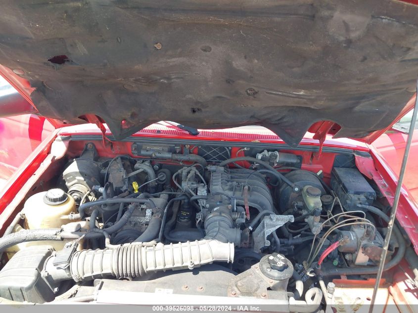 2003 Ford Ranger Xl/Xlt VIN: 1FTYR10D33TA44370 Lot: 39526098