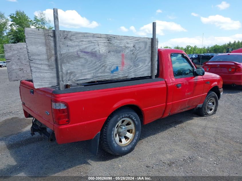 2003 Ford Ranger Xl/Xlt VIN: 1FTYR10D33TA44370 Lot: 39526098