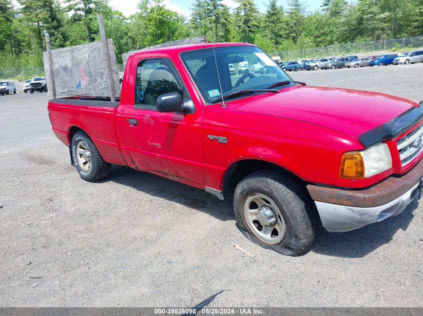 2003 Ford Ranger Xl/Xlt VIN: 1FTYR10D33TA44370 Lot: 39526098