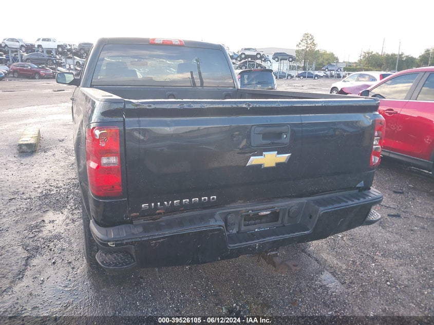 2018 Chevrolet Silverado 1500 Custom VIN: 1GCVKPEC7JZ333546 Lot: 39526105