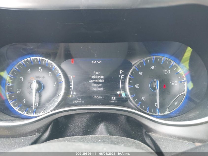 2017 Chrysler Pacifica Limited VIN: 2C4RC1GG9HR636005 Lot: 39526111