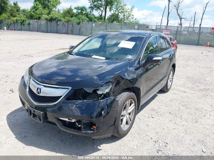 2015 Acura Rdx VIN: 5J8TB4H37FL022485 Lot: 39526115