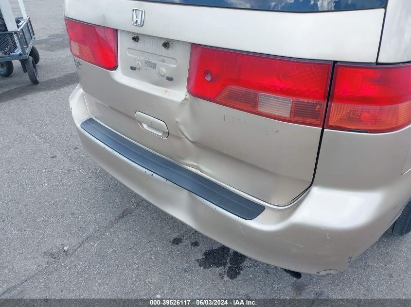 2000 Honda Odyssey Ex VIN: 2HKRL186XYH608992 Lot: 39526117