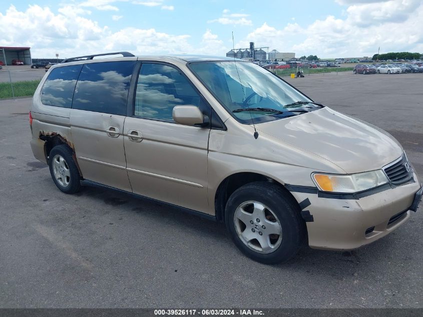 2000 Honda Odyssey Ex VIN: 2HKRL186XYH608992 Lot: 39526117