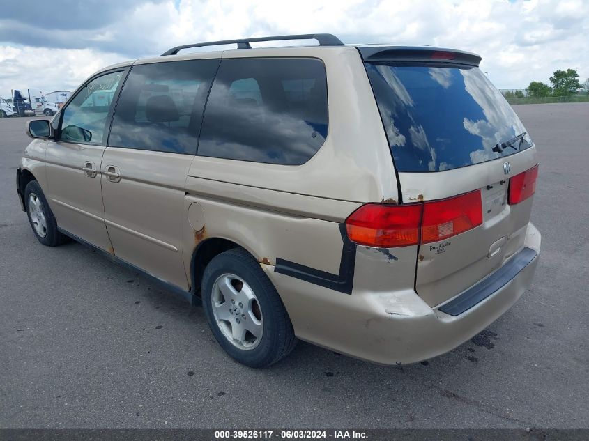 2000 Honda Odyssey Ex VIN: 2HKRL186XYH608992 Lot: 39526117