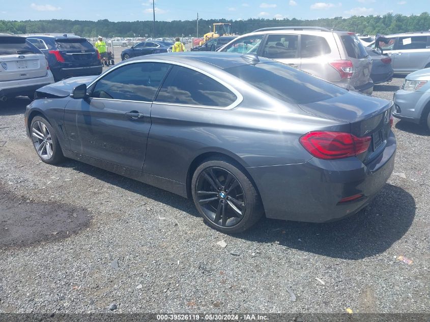 2018 BMW 430I xDrive VIN: WBA4W5C5XJAD32673 Lot: 39526119