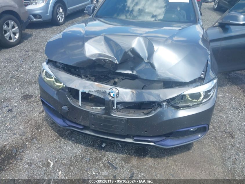 2018 BMW 430I xDrive VIN: WBA4W5C5XJAD32673 Lot: 39526119