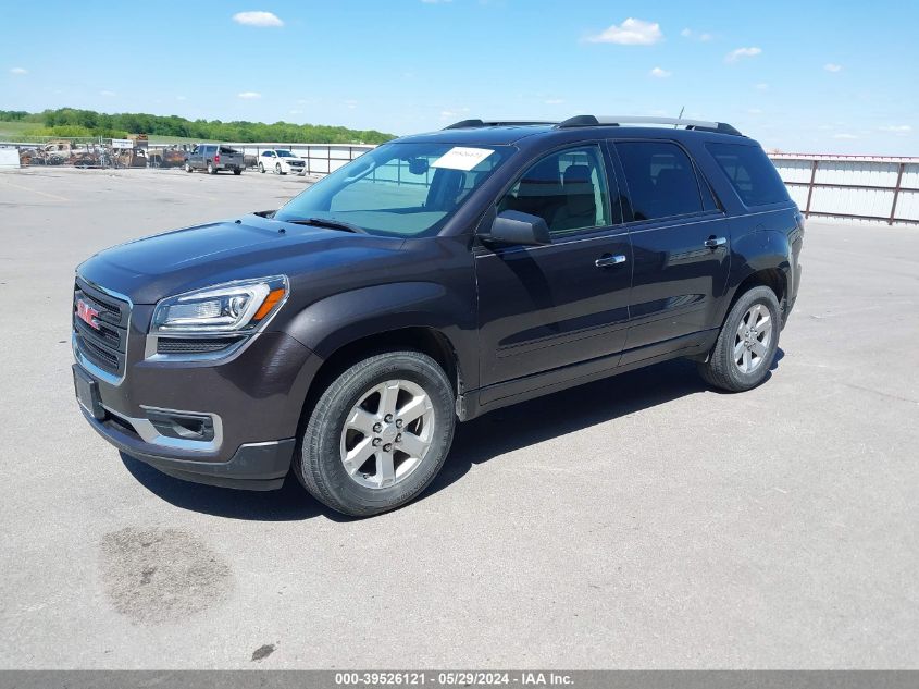 2015 GMC Acadia Sle-2 VIN: 1GKKVPKD6FJ253575 Lot: 39526121