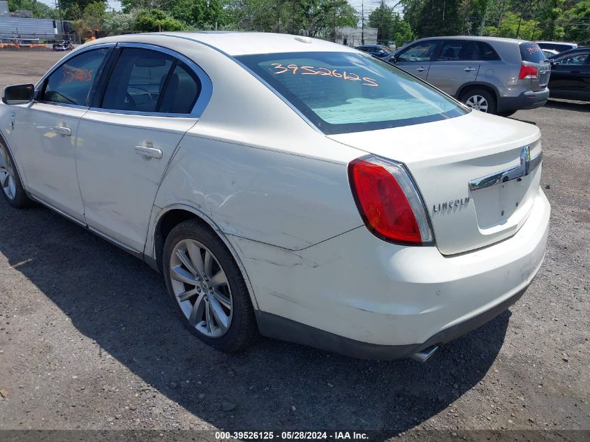 2009 Lincoln Mks VIN: 1LNHM93R39G609718 Lot: 39526125