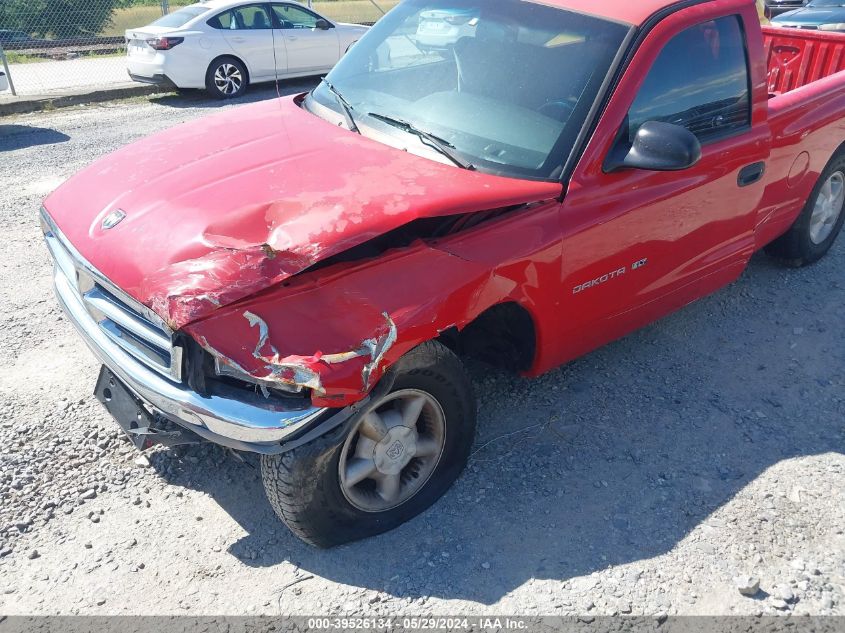 1998 Dodge Dakota Slt/Sport VIN: 1B7FL26X6WS749819 Lot: 39526134