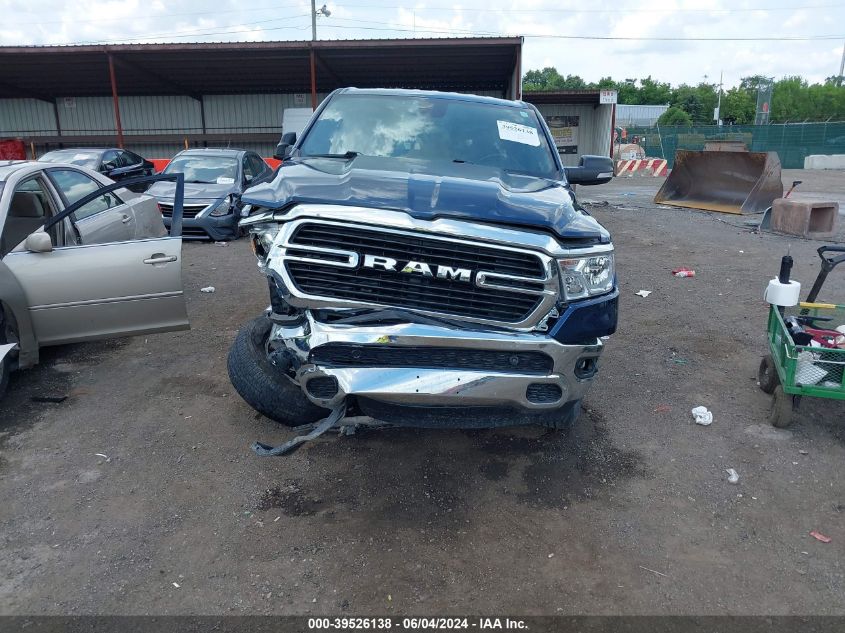 2021 Ram 1500 Big Horn 4X4 5'7 Box VIN: 1C6SRFFT1MN517214 Lot: 39526138