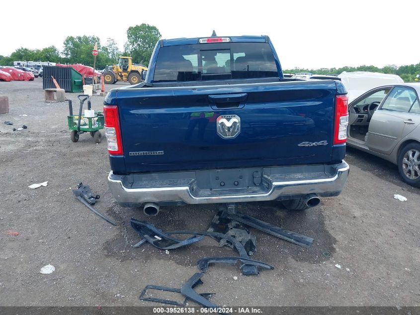 2021 Ram 1500 Big Horn 4X4 5'7 Box VIN: 1C6SRFFT1MN517214 Lot: 39526138