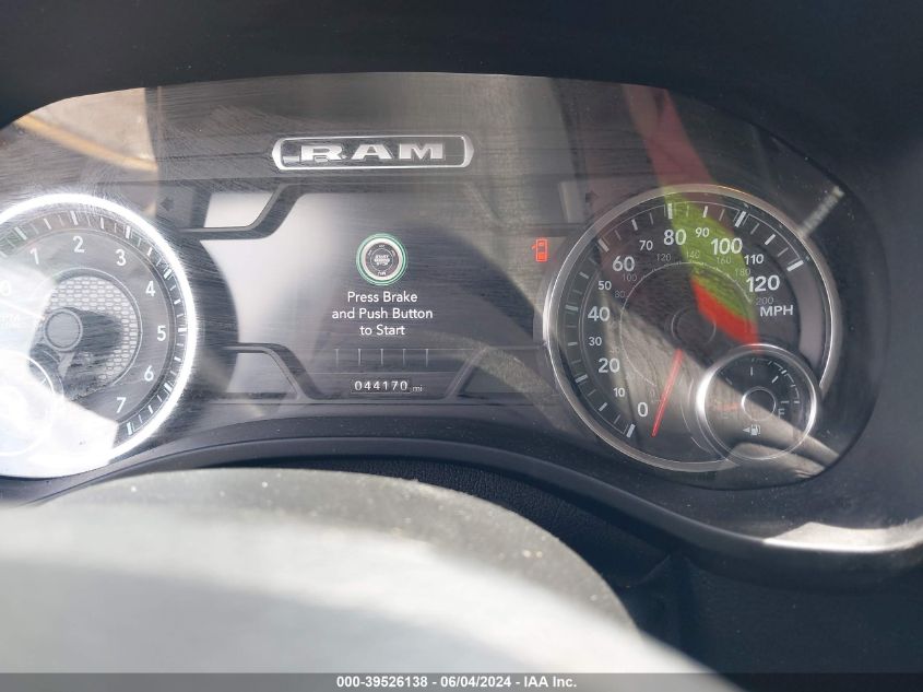 2021 Ram 1500 Big Horn 4X4 5'7 Box VIN: 1C6SRFFT1MN517214 Lot: 39526138