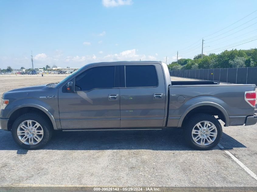 2014 FORD F-150 PLATINUM - 1FTFW1EF5EFC85987