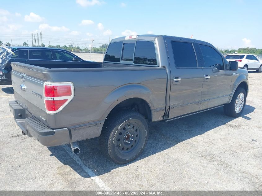 2014 FORD F-150 PLATINUM - 1FTFW1EF5EFC85987