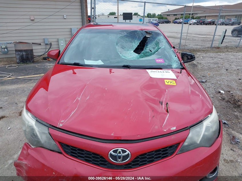 2013 Toyota Camry Se VIN: 4T1BF1FK3DU724510 Lot: 39526146