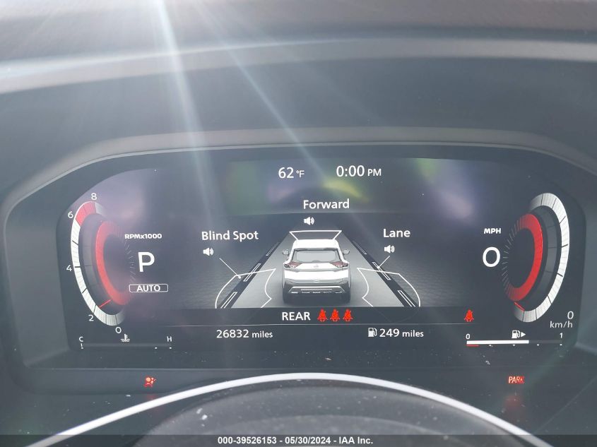 2022 Nissan Rogue Platinum Intelligent Awd VIN: JN8BT3DD1NW272175 Lot: 39526153