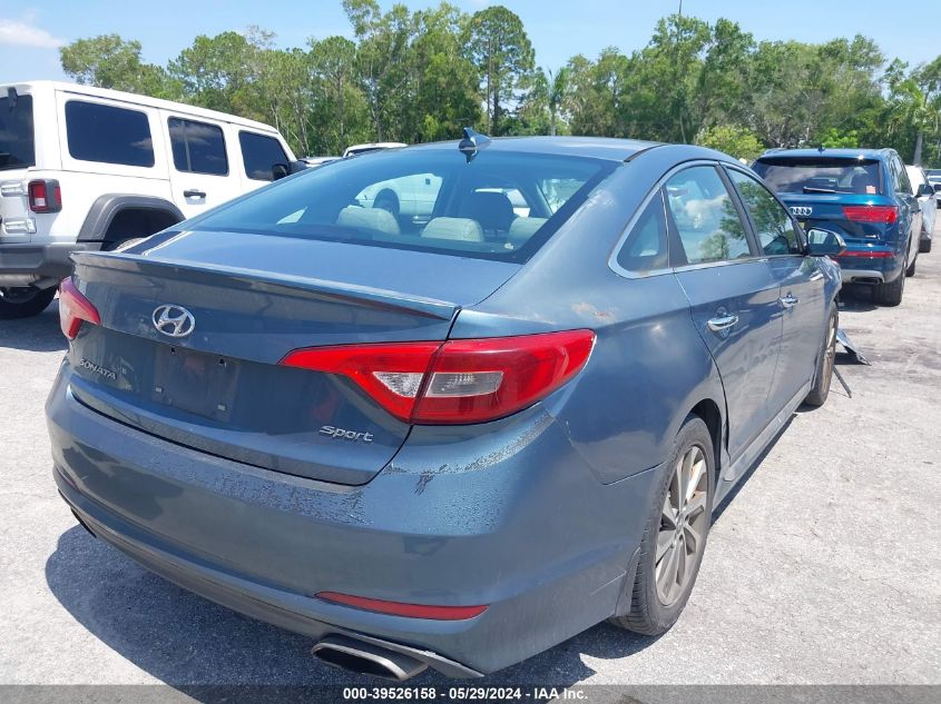 2015 Hyundai Sonata Sport VIN: 5NPE34AFXFH101100 Lot: 39526158