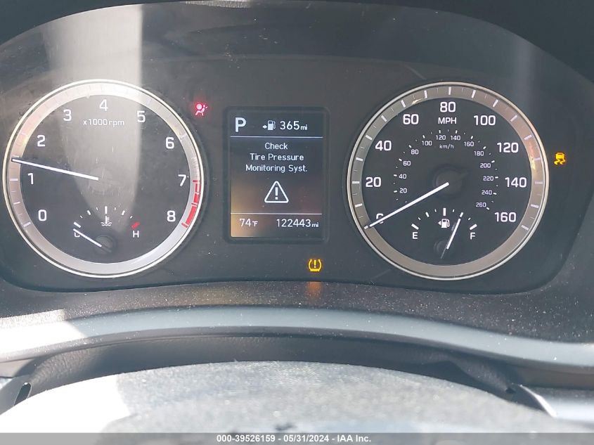 2018 Hyundai Sonata Se VIN: 5NPE24AF3JH696772 Lot: 39526159