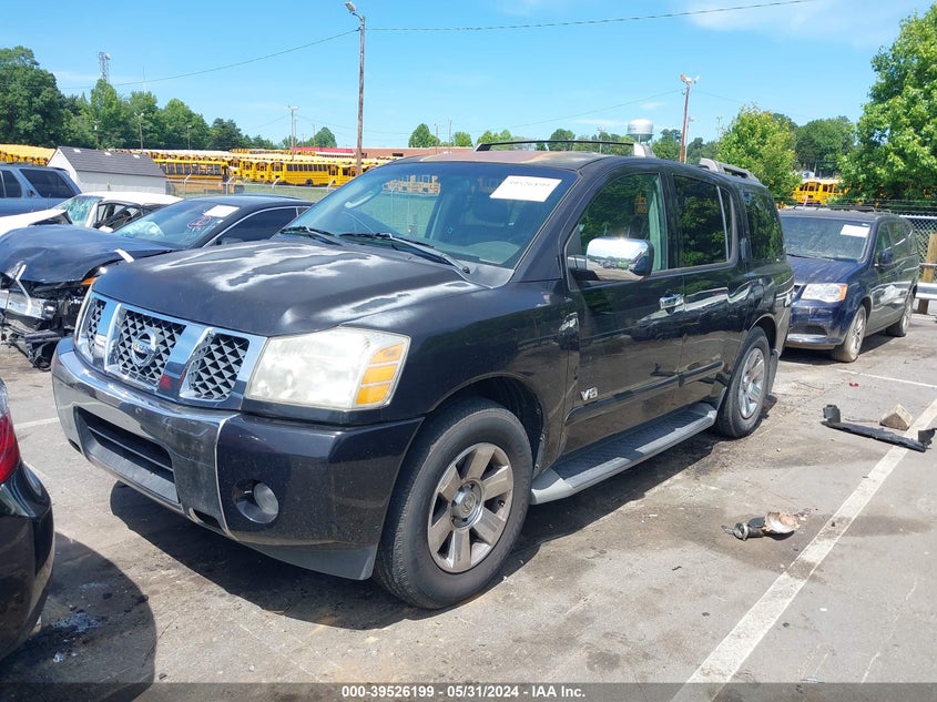 2006 Nissan Armada Se/Le VIN: 5N1AA08A66N743252 Lot: 39526199