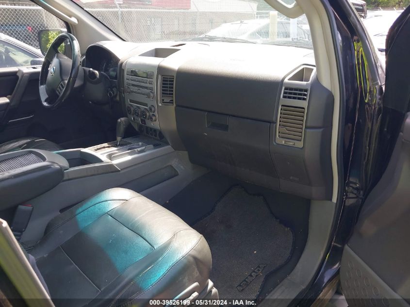 2006 Nissan Armada Se/Le VIN: 5N1AA08A66N743252 Lot: 39526199