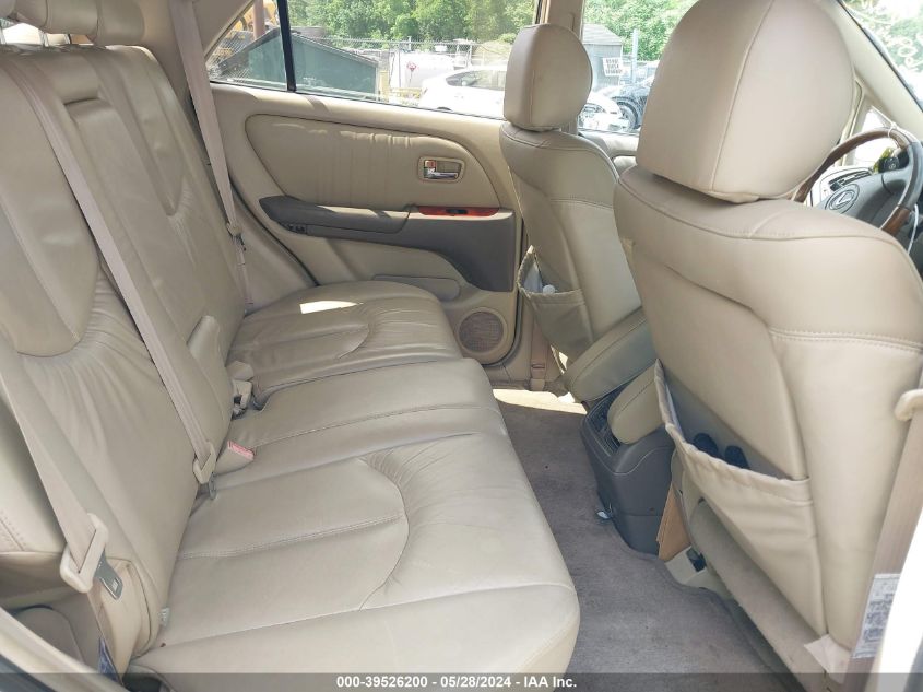 2001 Lexus Rx 300 VIN: JTJGF10U510115567 Lot: 39526200