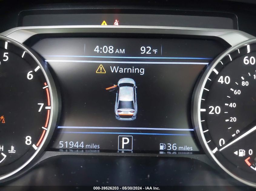 2022 Nissan Altima Sr Fwd VIN: 1N4BL4CVXNN317363 Lot: 39526203