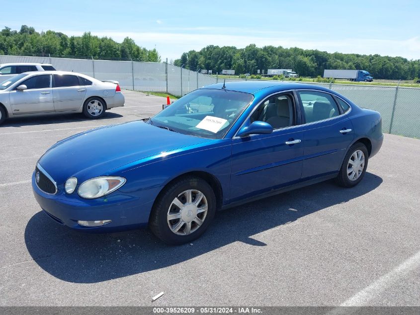 2005 Buick Lacrosse Cx VIN: 2G4WC532651291803 Lot: 39526209