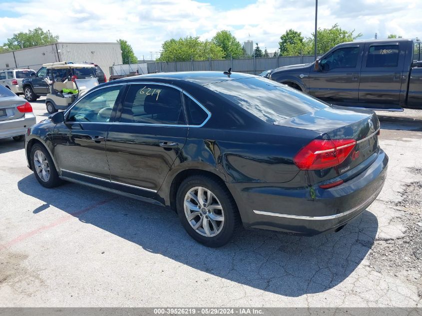 2016 Volkswagen Passat 1.8T S VIN: 1VWAS7A30GC035904 Lot: 39526219