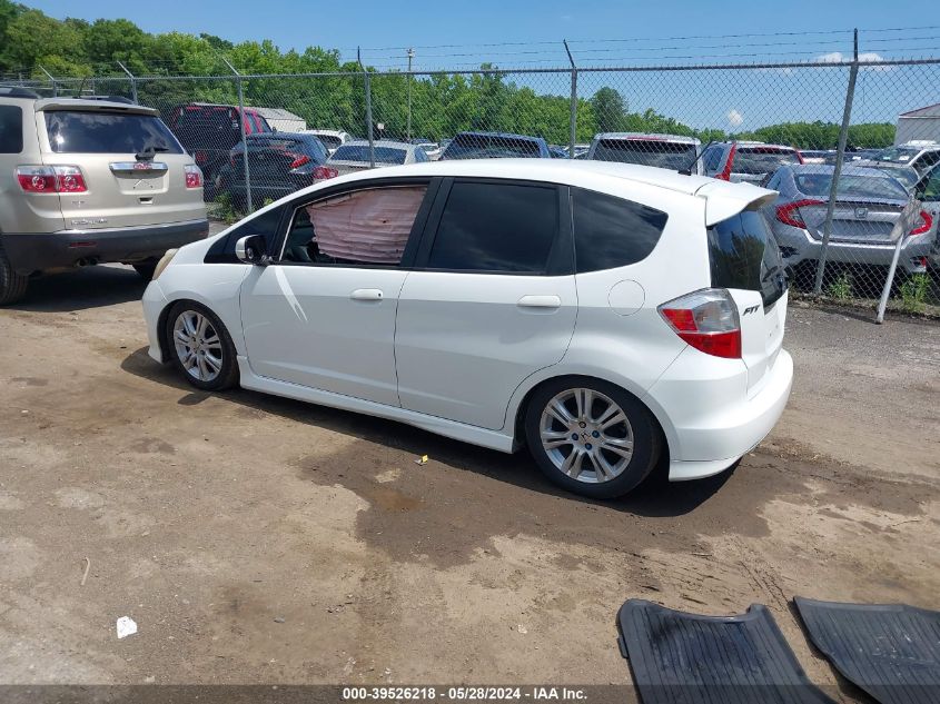 JHMGE8H64BS009586 2011 Honda Fit Sport