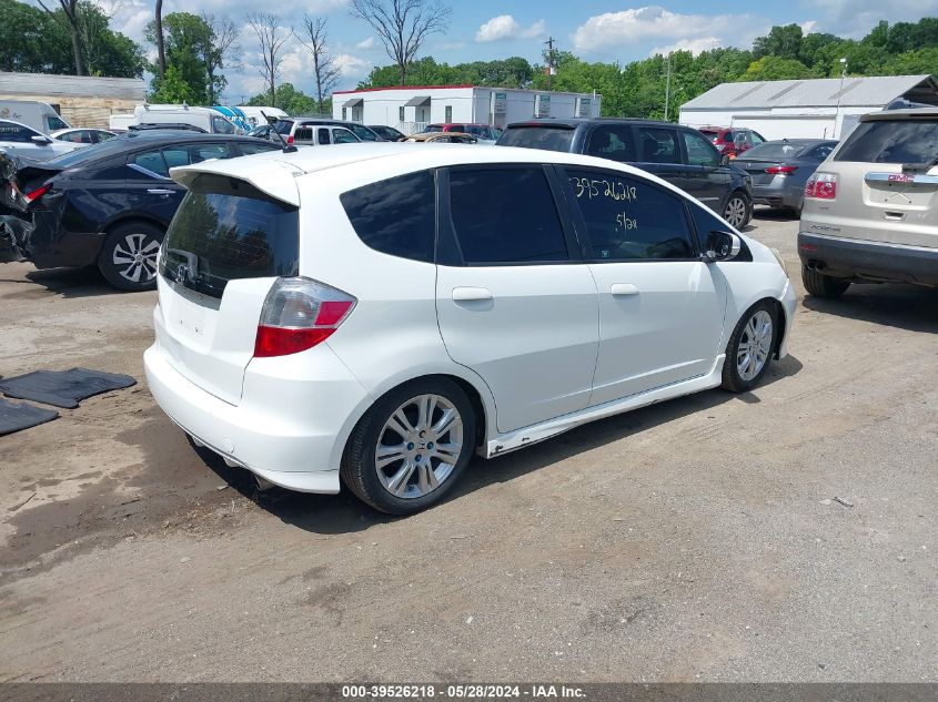 JHMGE8H64BS009586 2011 Honda Fit Sport