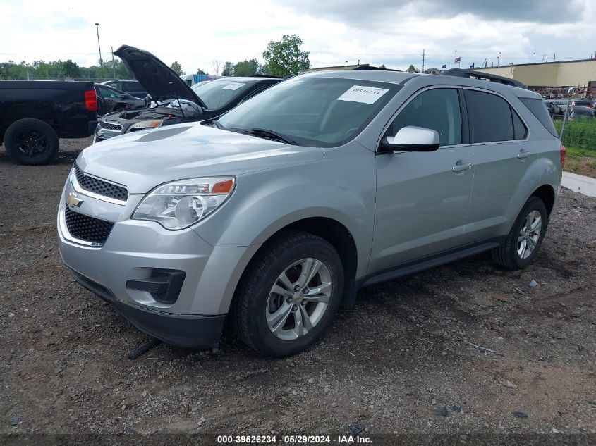 2012 Chevrolet Equinox 1Lt VIN: 2GNALDEK6C6375102 Lot: 39526234