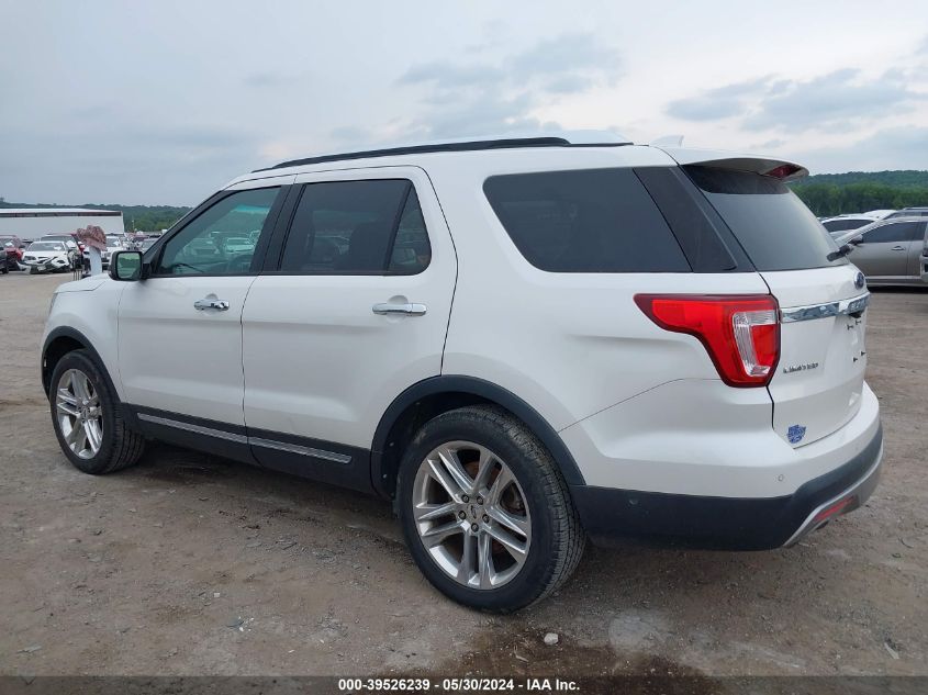 2016 Ford Explorer Limited VIN: 1FM5K8F84GGA34676 Lot: 39526239