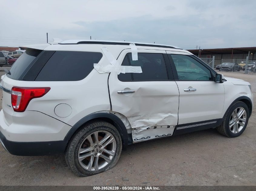 2016 Ford Explorer Limited VIN: 1FM5K8F84GGA34676 Lot: 39526239